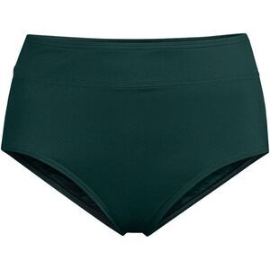Land's End Plus Standard high waist bikini bottoms deep balsam green sizes below